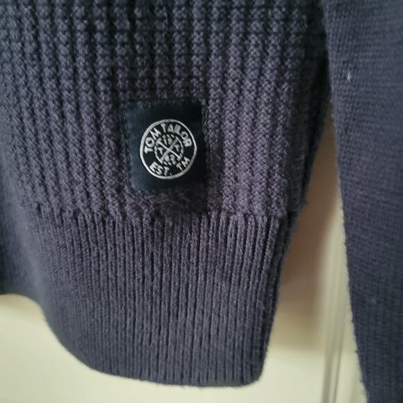 Tom Tailor Full Zip Cardigan 100% Organic Cotton - Picture 6 of 16